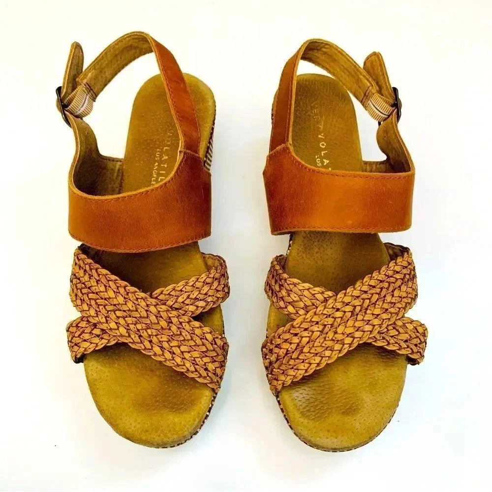 Very Volatile Wedged Sandals - Picture 3 of 6